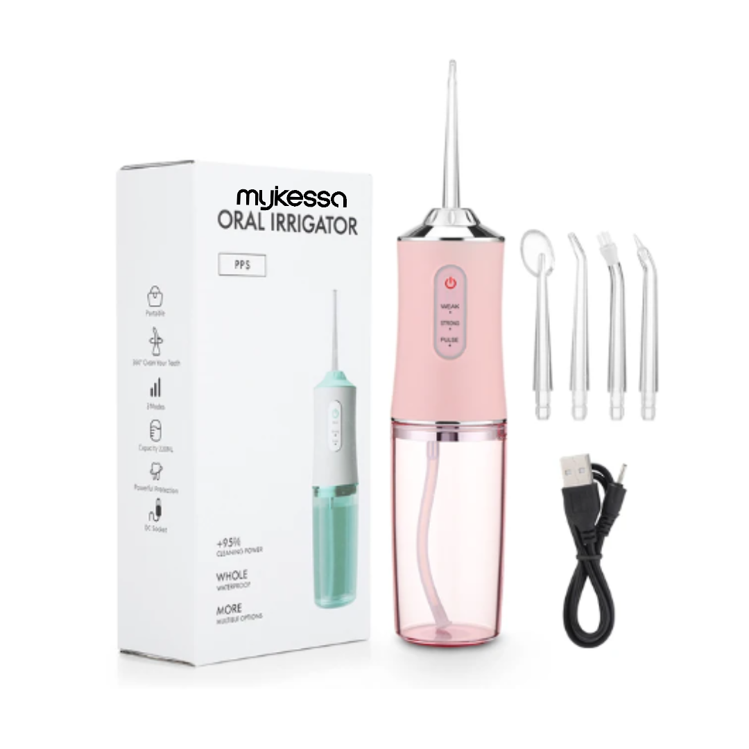 MYKESSA-IRRIGADOR ORAL - fio dental para água- jato de água